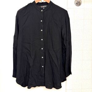 Vintage Company Ellen Tracy Button Down Pockets Wool Large Capsule Minimalist